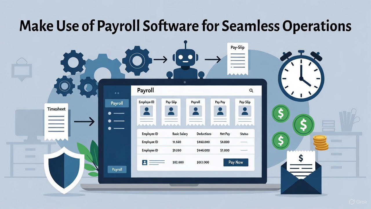 Make Use of Payroll Software for Seamless Operations