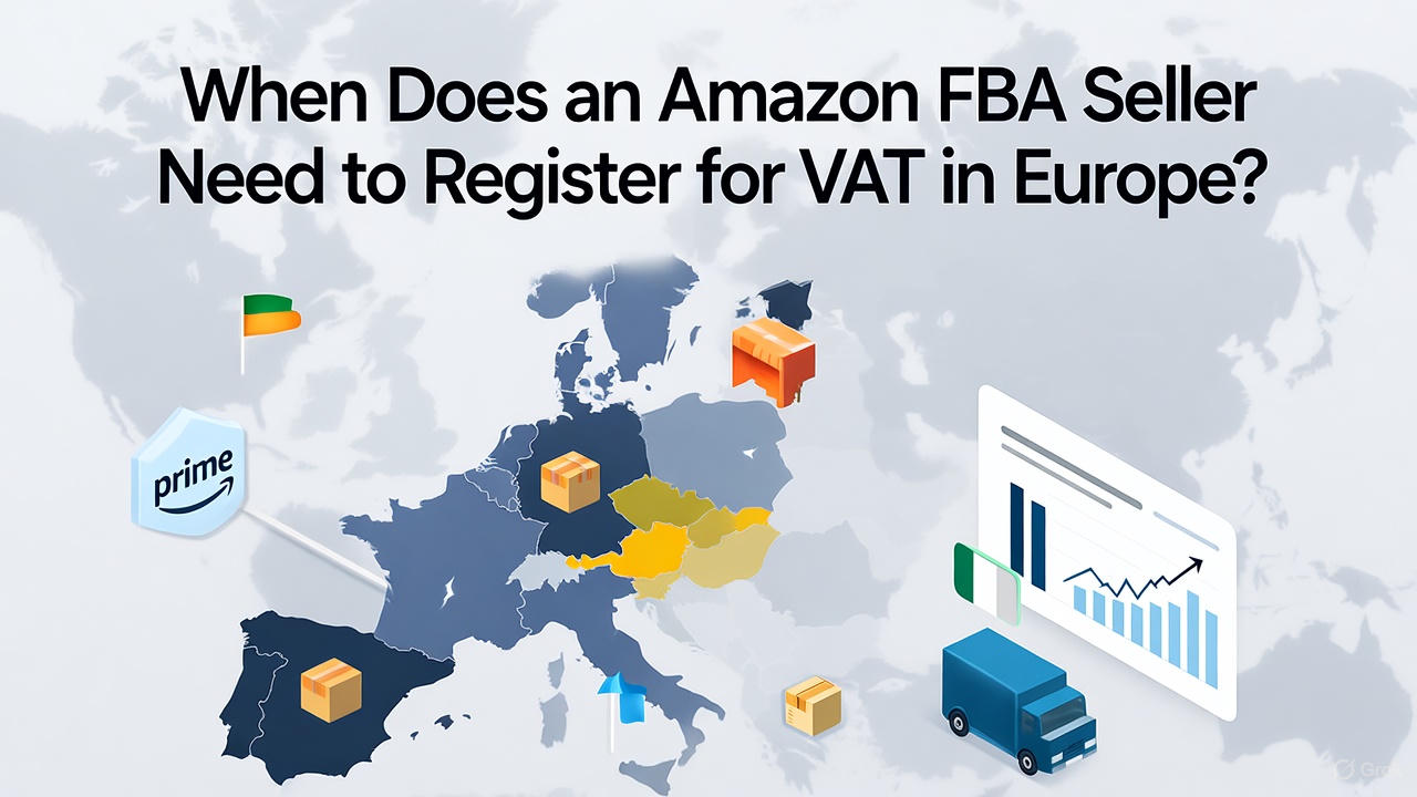 When Does an Amazon FBA Seller Need to Register for VAT in Europe?