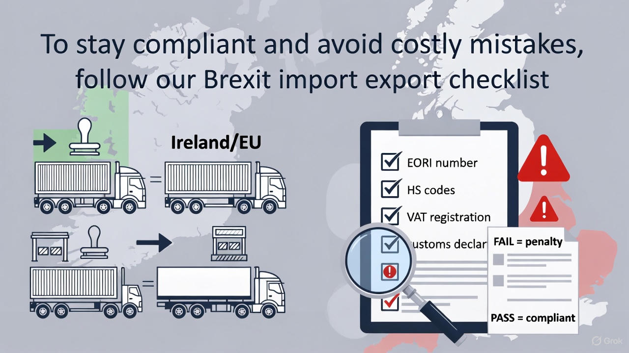 To stay compliant and avoid costly mistakes, follow our Brexit import export checklist