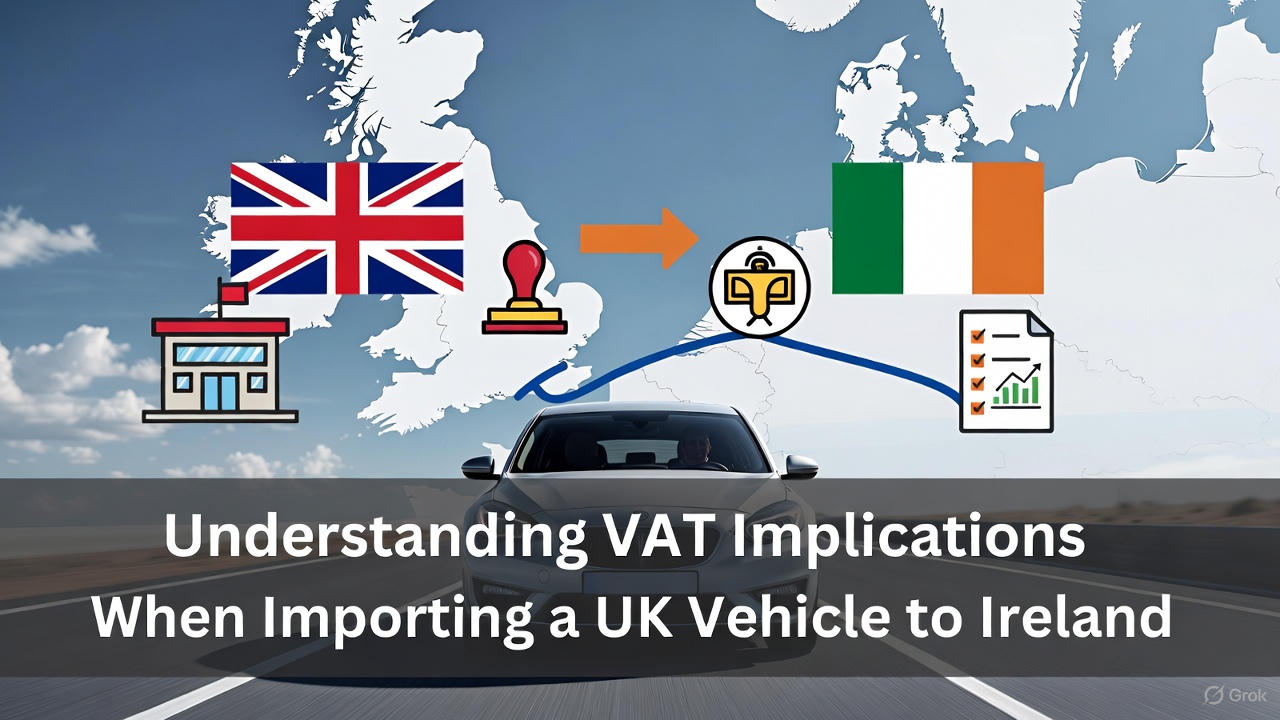 VAT and Customs Implication for Importing UK Vehicle in Ireland