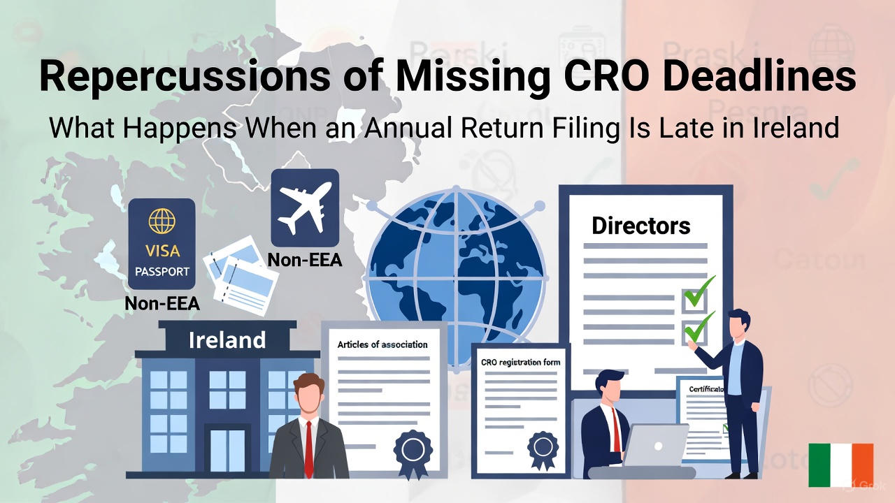 Repercussions of Missing CRO Deadlines What Happens When an Annual Return Filing Is Late in Ireland