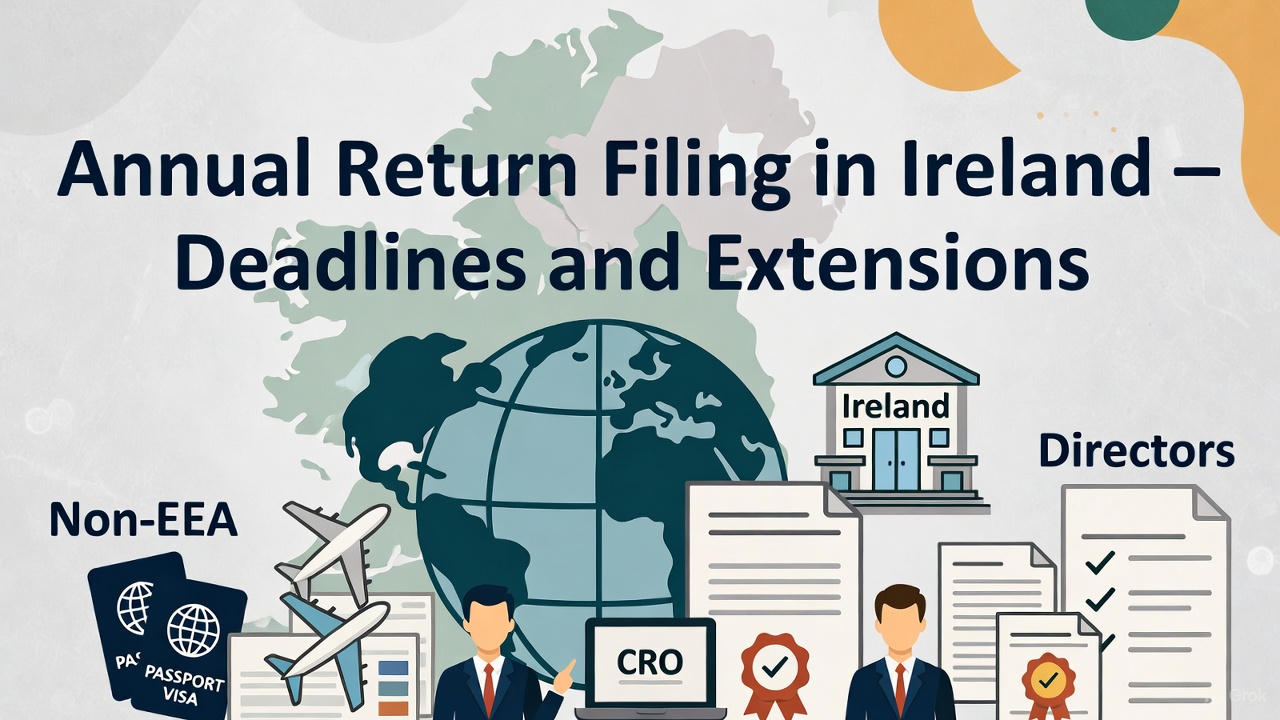 Annual Return Filing in Ireland – Deadlines and Extensions