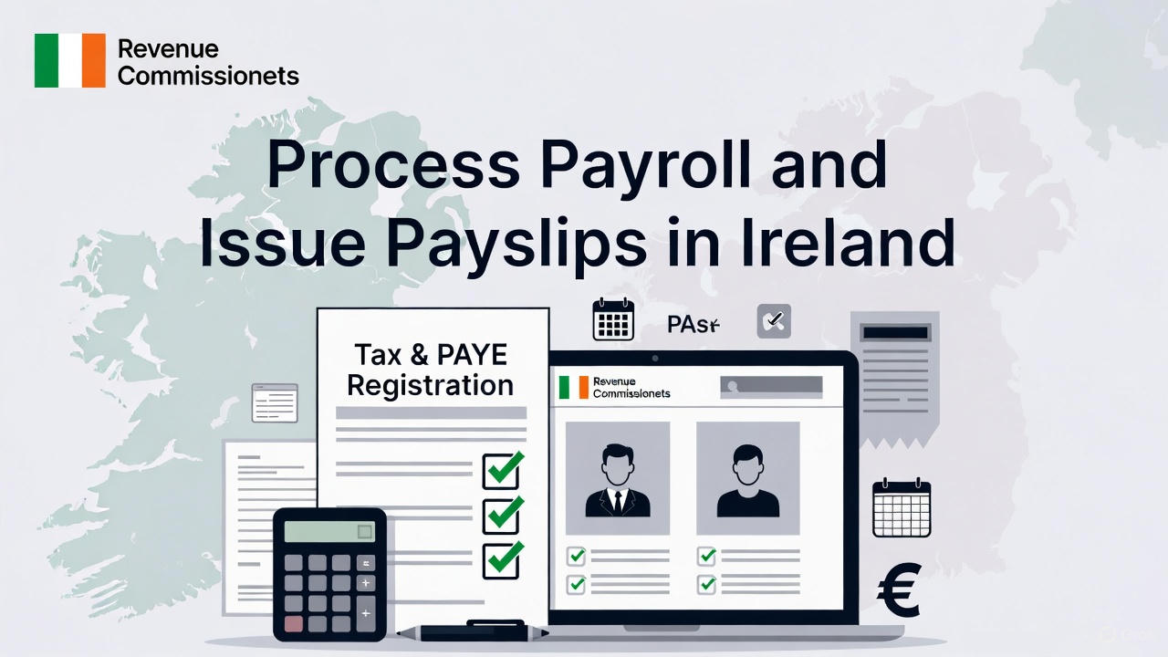 Process Payroll and Issue Payslips in Ireland