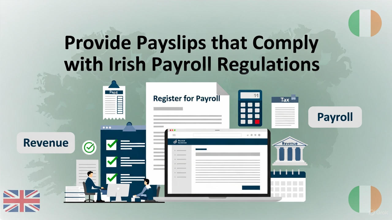 Provide Payslips that Comply with Irish Payroll Regulations