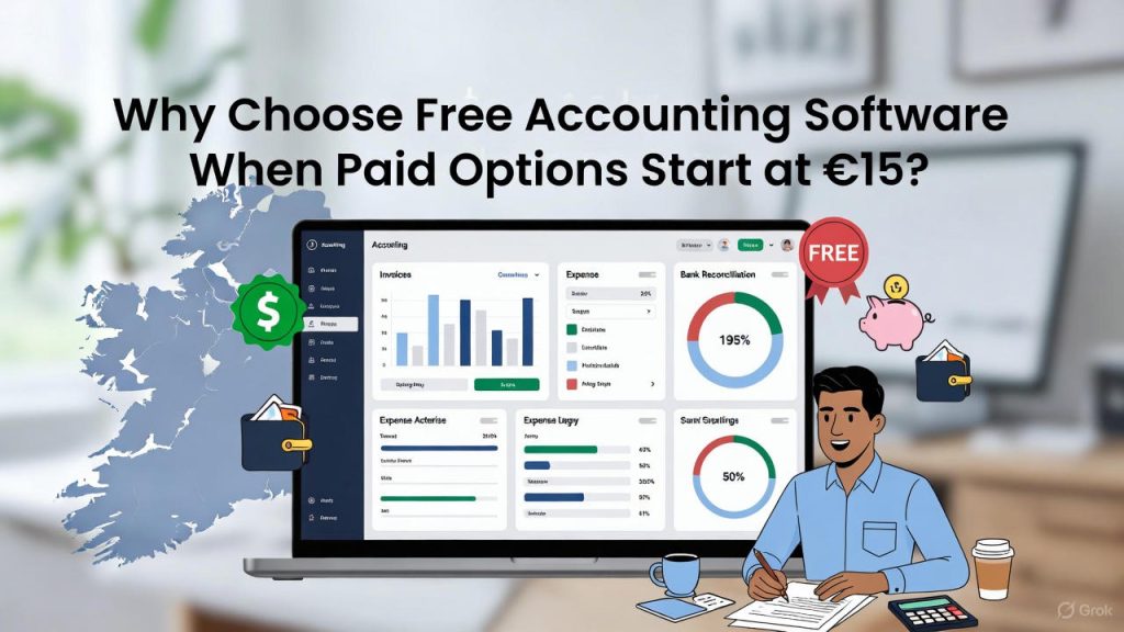 Why Choose Free Accounting Software When Paid Options Start at €15?