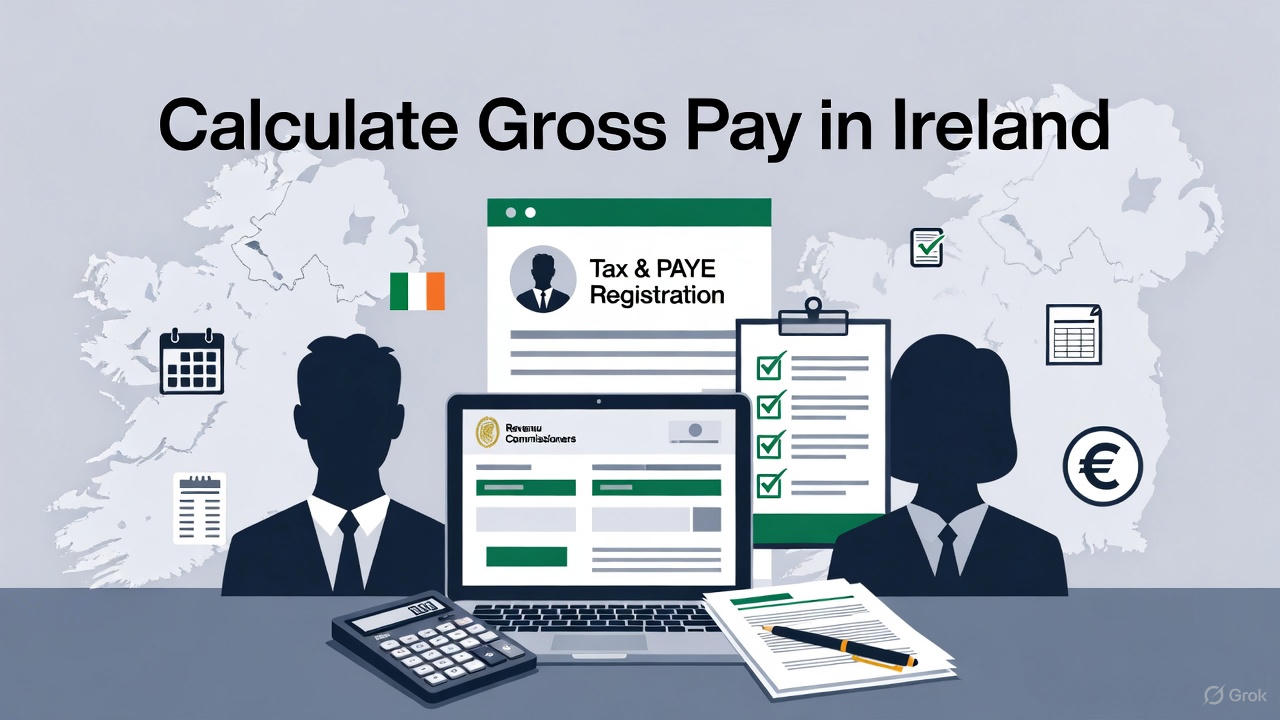 Calculate Gross Pay in Ireland