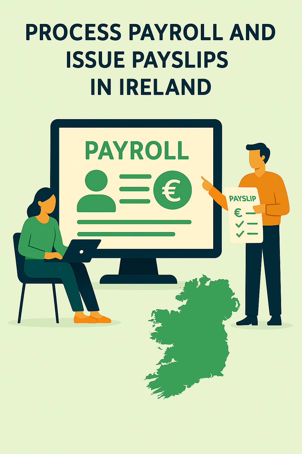 Process Payroll and Issue Payslips in Ireland