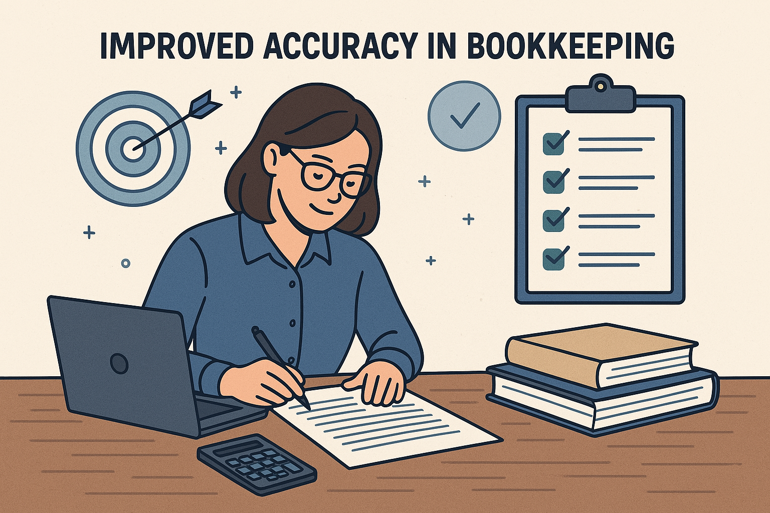 Improved Accuracy in Bookkeeping