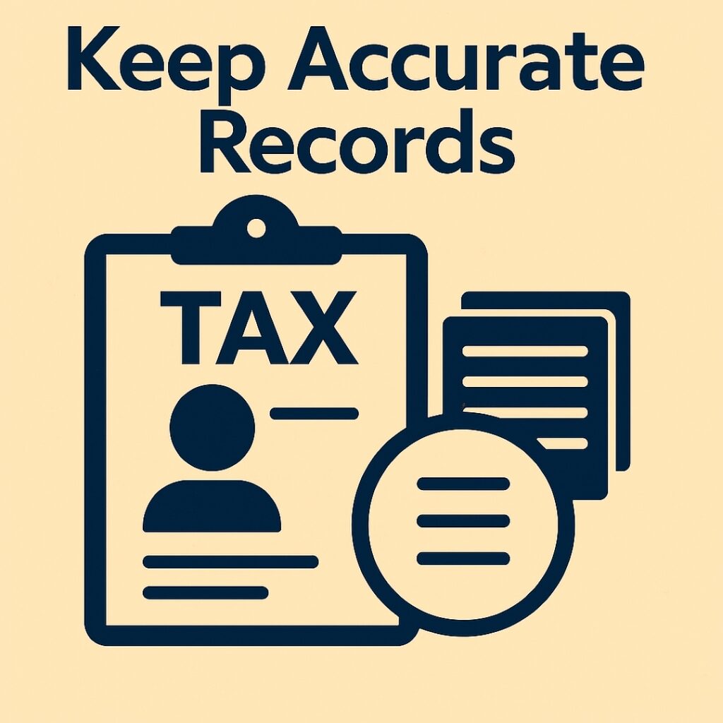 Keep Accurate Records