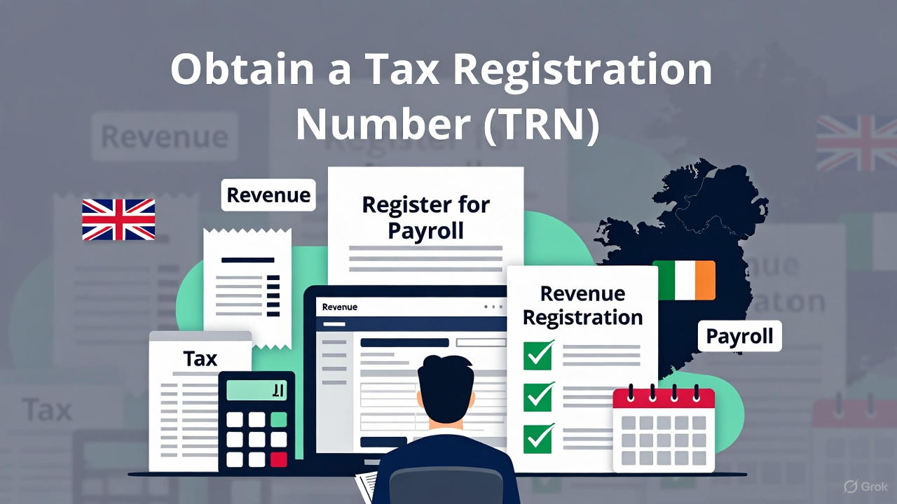 Obtain a Tax Registration Number (TRN)