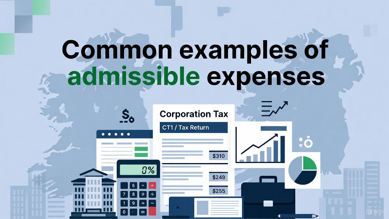 Common examples of admissible expenses