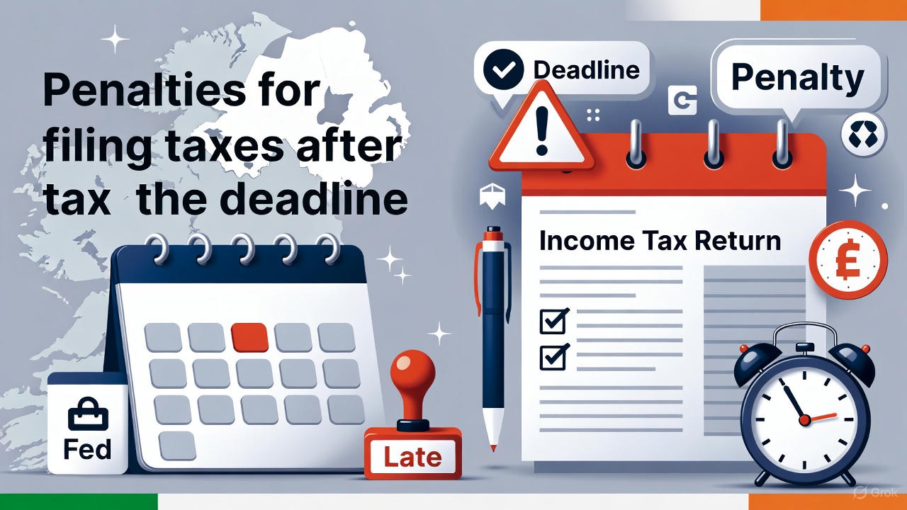 Penalties for filing taxes after the deadline