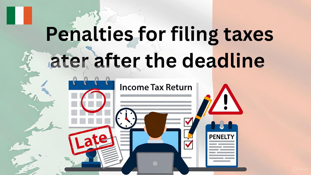 Penalties for filing taxes after the deadline