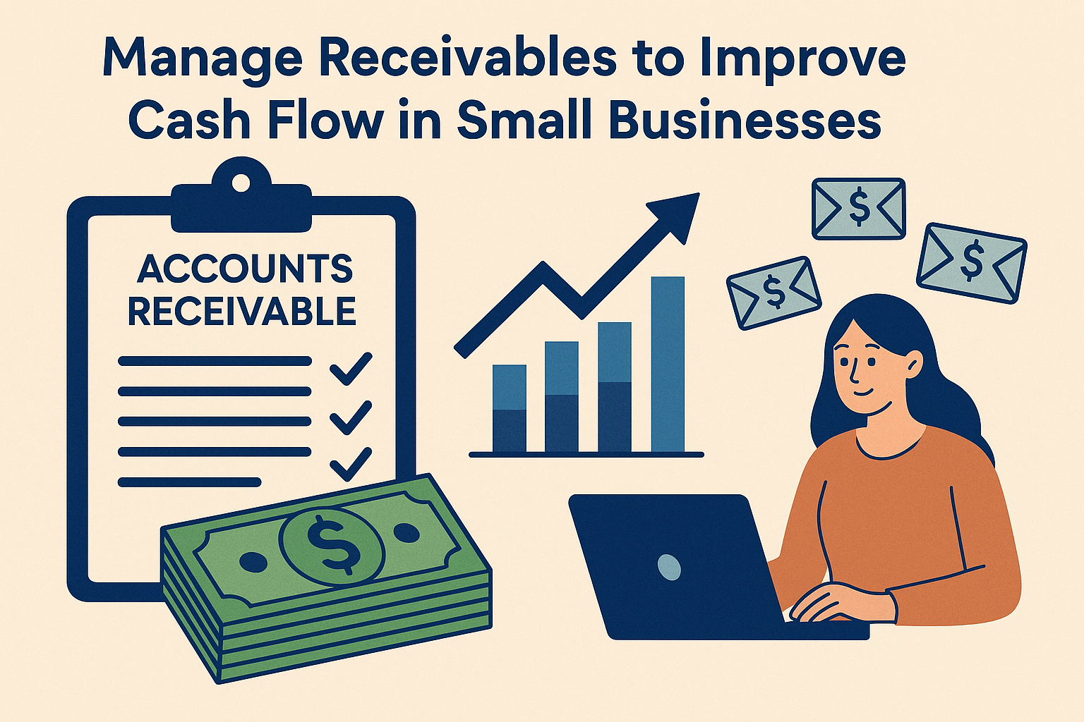 Manage Receivables to Improve Cash Flow in Small Businesses