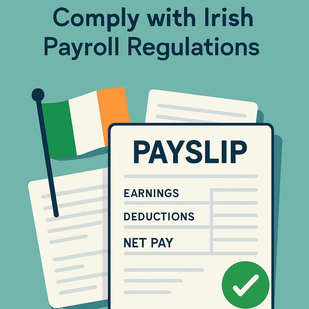 Provide Payslips that Comply with Irish Payroll Regulations
