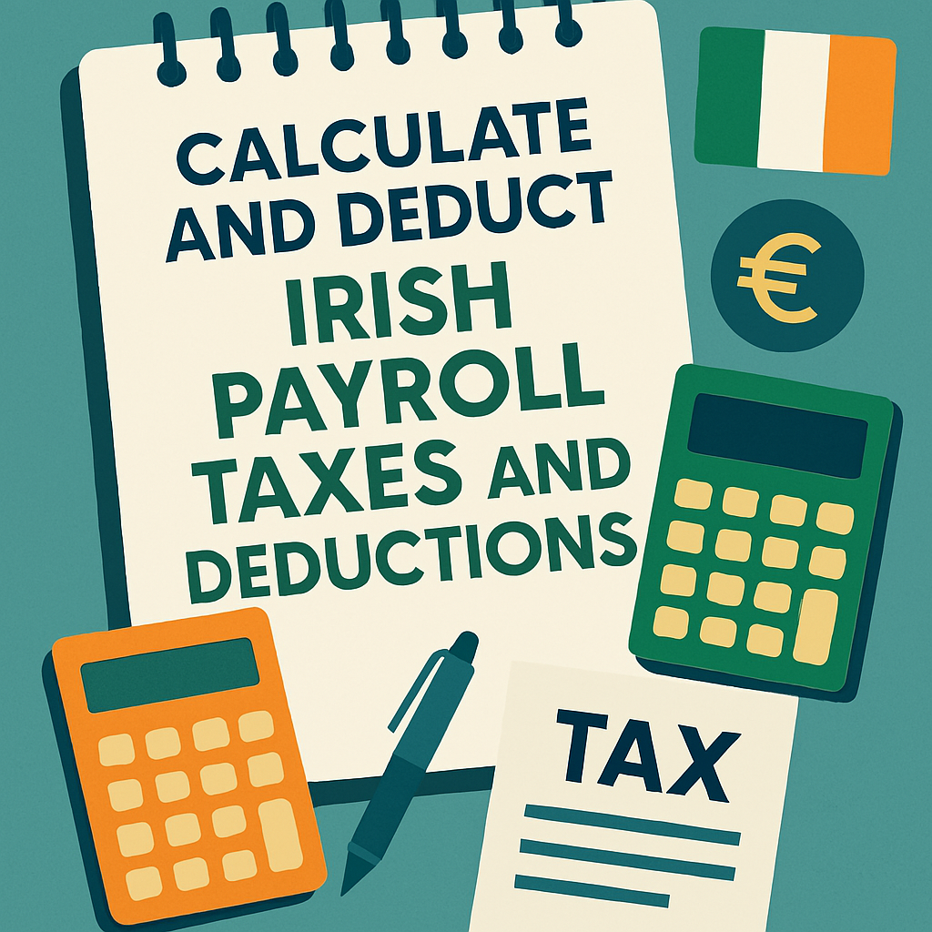Calculate and Deduct Irish Payroll Taxes and Deductions