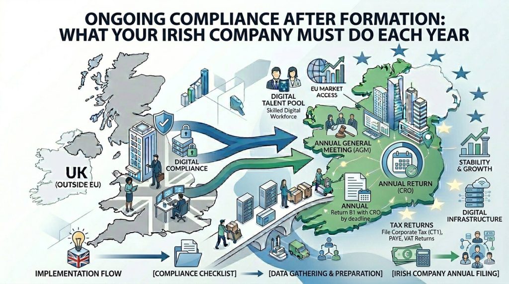 Ongoing Compliance After Formation What Your Irish Company Must Do Each Year