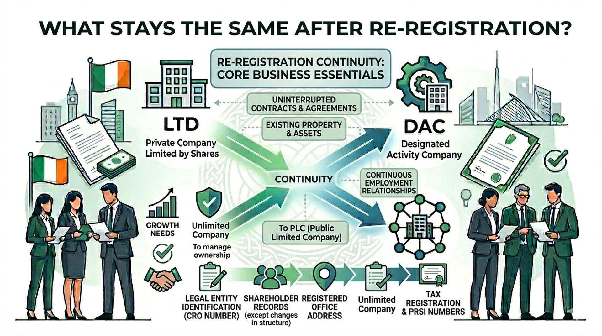 What Is Company Re-Registration Under Irish Law?