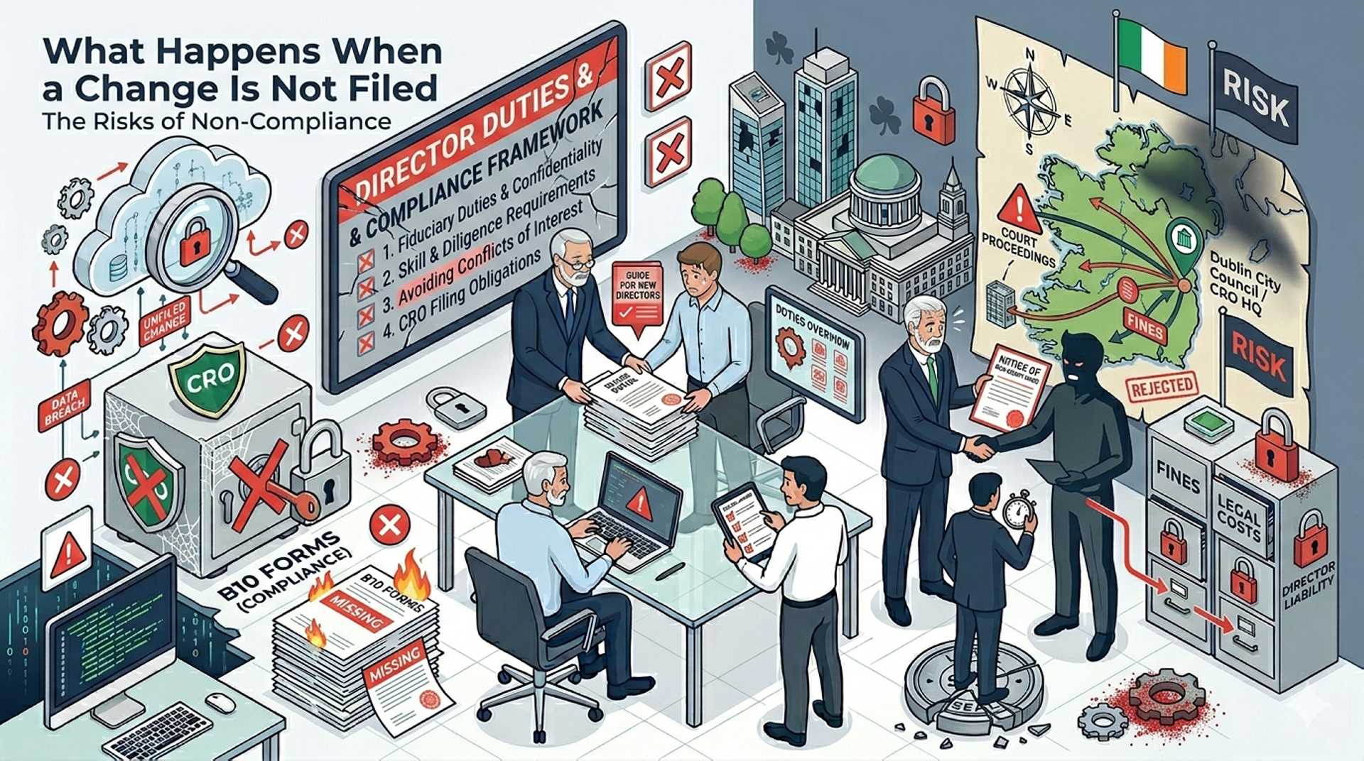 What Happens When a Change Is Not Filed The Risks of Non-Compliance